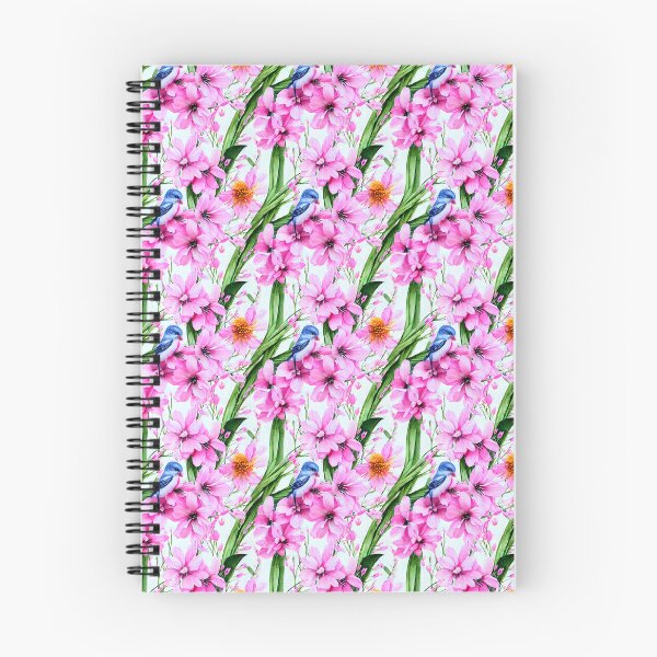 Item preview, Pretty in Pink Flowers Pattern designed and sold by Sweet  Zoe Shop.