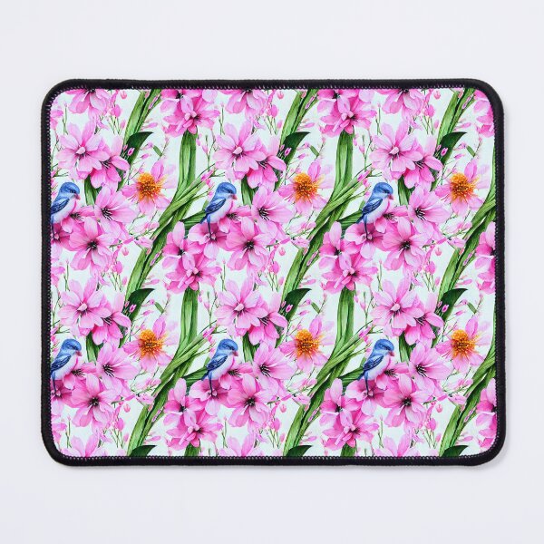 Item preview, Pretty in Pink Flowers Pattern designed and sold by Sweet  Zoe Shop.