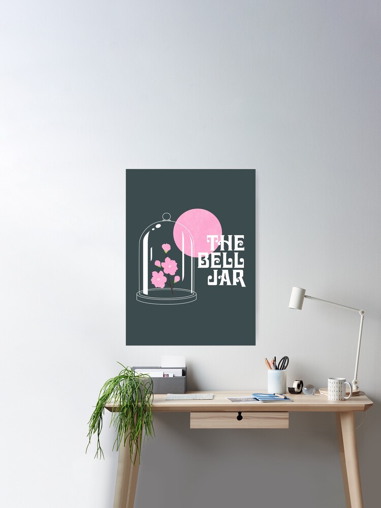 The Bell Jar — Sylvia Plath Poster by Moondoo Design