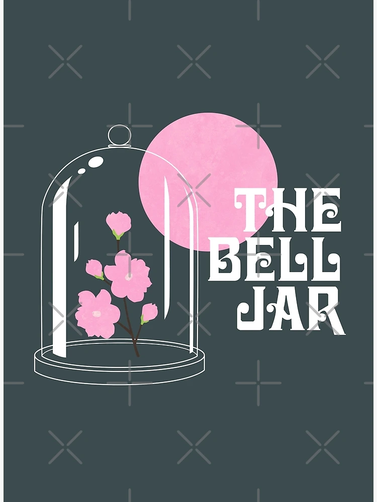 The Bell Jar - Sylvia Plath Quote - Literature - Typography Print 2 - Black  Digital Art by Studio Grafiikka - Pixels