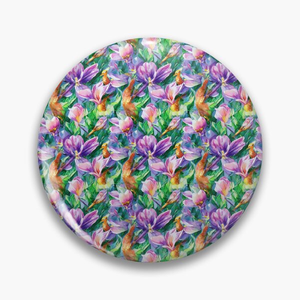 Item preview, Blue Purple Crocus Flowers designed and sold by Sweet  Zoe Shop.