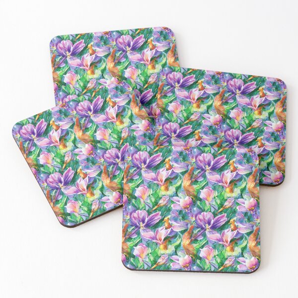 Item preview, Blue Purple Crocus Flowers designed and sold by Sweet  Zoe Shop.