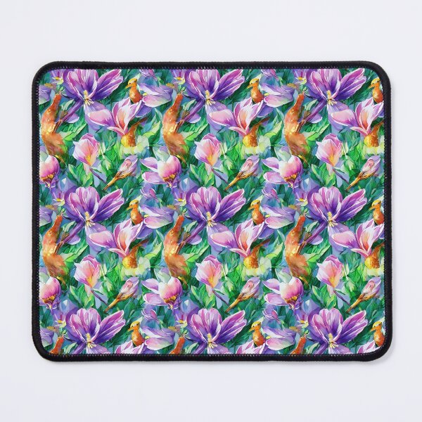 Item preview, Blue Purple Crocus Flowers designed and sold by Sweet  Zoe Shop.