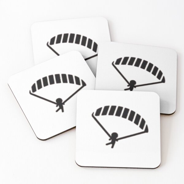 Item preview, parachute stickman designed and sold by LeTakens.