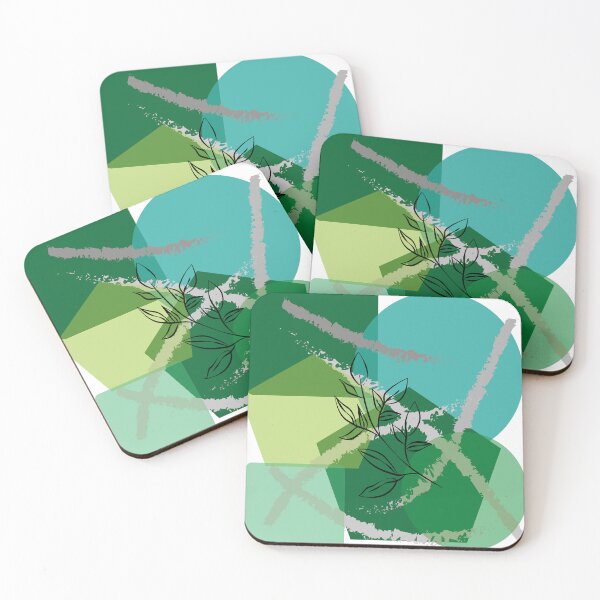 Item preview, Forma abstrata Verde Vintage designed and sold by GirlaineSQ.