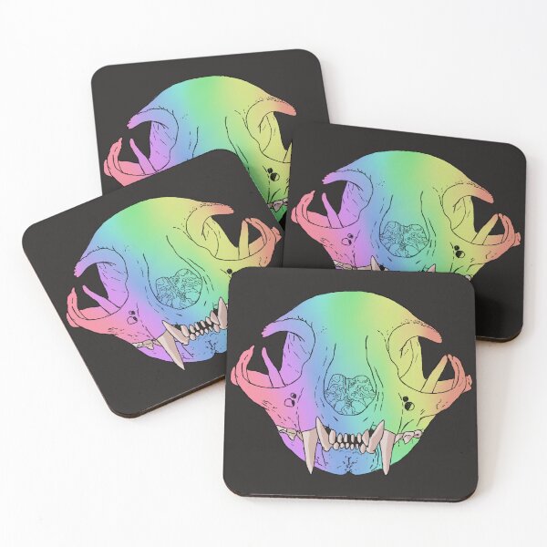 Item preview, Cat Skull Rainbow designed and sold by Ashley Gagnon.