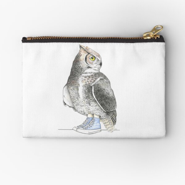 Item preview, Great Horned Owl in High Tops designed and sold by JimsBirds.