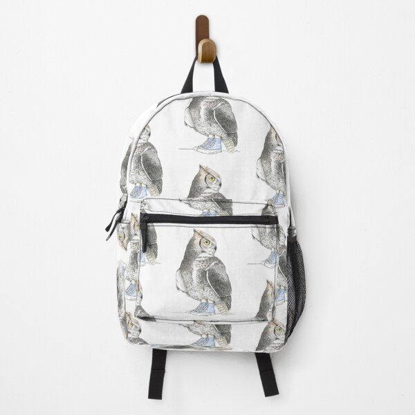 Item preview, Great Horned Owl in High Tops designed and sold by JimsBirds.