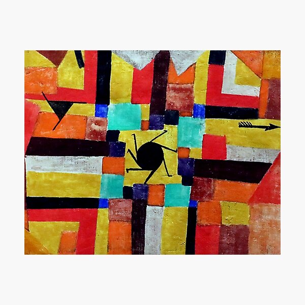 HD Klee | Klee Geometric Art | Paul Klee Paintings Photographic Print
