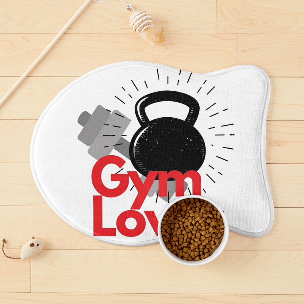 GYM LOVER heart and weights Poster for Sale by SEOSPINA