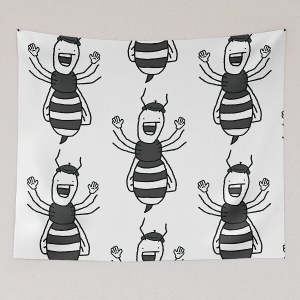 Item preview, French Wasp - Willy Bum Bum designed and sold by BlankSpace Publications.
