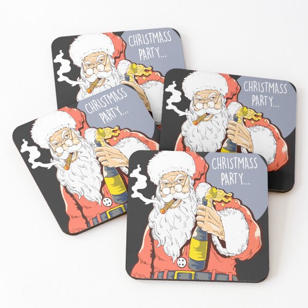 Item preview, Santa Claus We Wish you Merry Christmas Party costumes designed and sold by AssamFT.