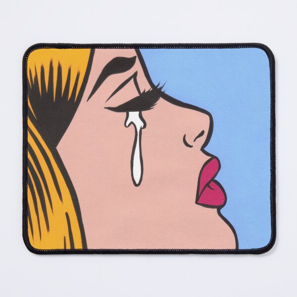 Item preview, Ginger Crying Pop Comic Girl designed and sold by turddemon.