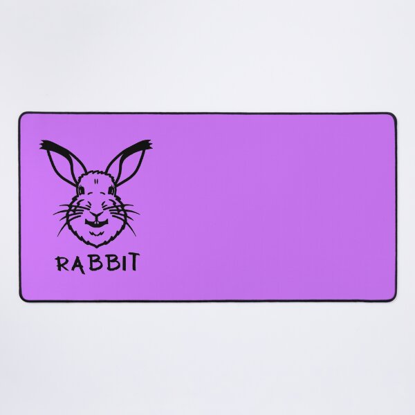 Item preview, Happy Little Bunny Rabbit - Black designed and sold by LadySquiggle.