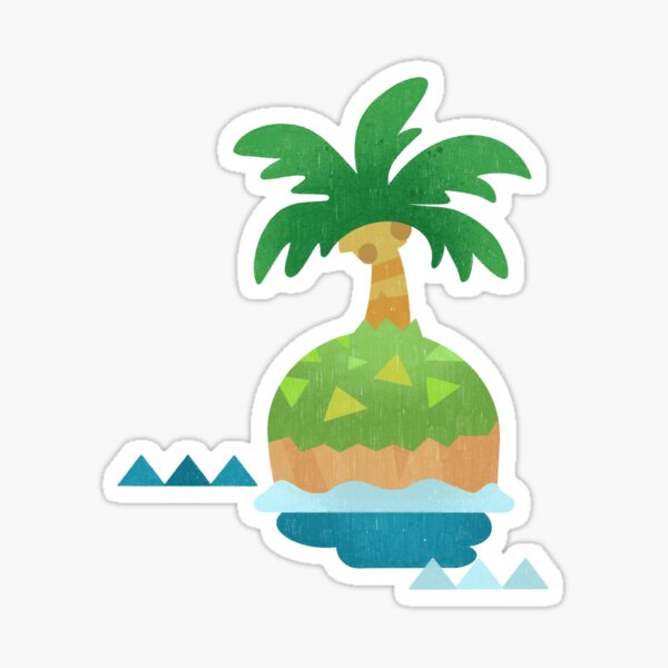 Vista previa del artículo con la obra «Pantalla de carga de la isla», diseñado y vendido por Ohmera.