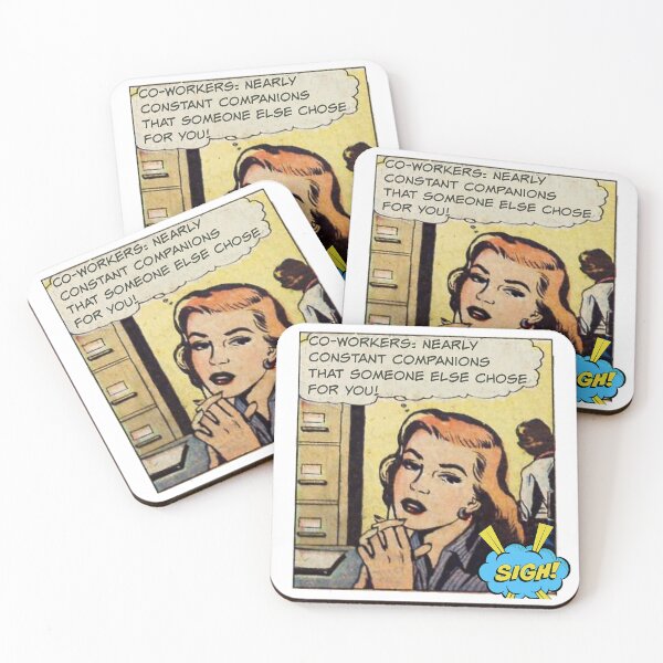 Item preview, Co-Workers: Nearly Constant Companions that Someone Else Chose For You! Snarky Office Worker designed and sold by SSustainable.