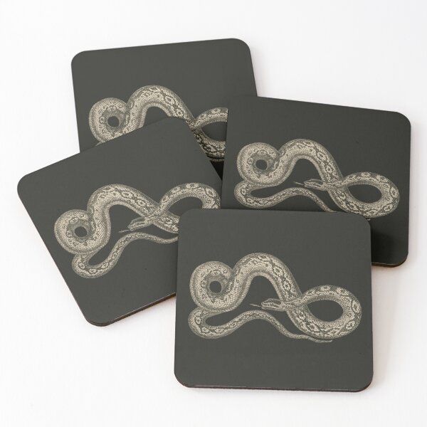 Item preview, The Boa Constrictor - on Black designed and sold by boltjesdesign.