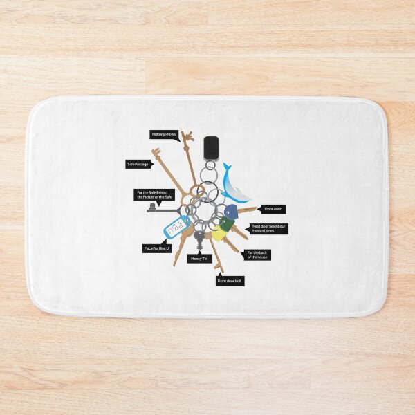 Item preview, Mack Keys - With Key description designed and sold by The British Bunny Hop Shop.