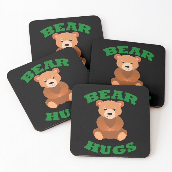 Item preview, Bear Hugs - Green designed and sold by LthrDaddyBear.