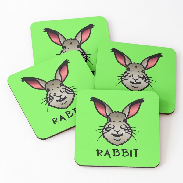Item preview, Happy Little Bunny Rabbit - Colour designed and sold by LadySquiggle.