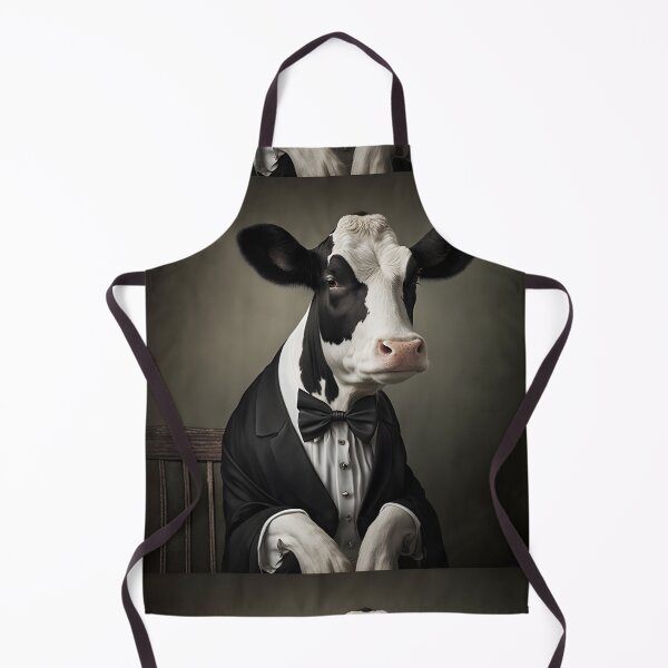 Item preview, Cow in a Tuxedo - Animal Art designed and sold by Chrisjeffries24.
