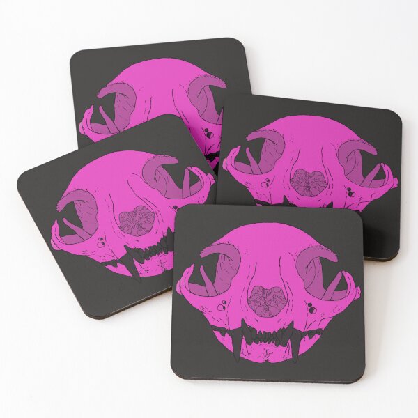Item preview, Cat Skull Pink designed and sold by Ashley Gagnon.