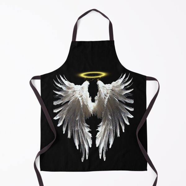 Item preview, White angel wings with halo designed and sold by SteampunkMoai.
