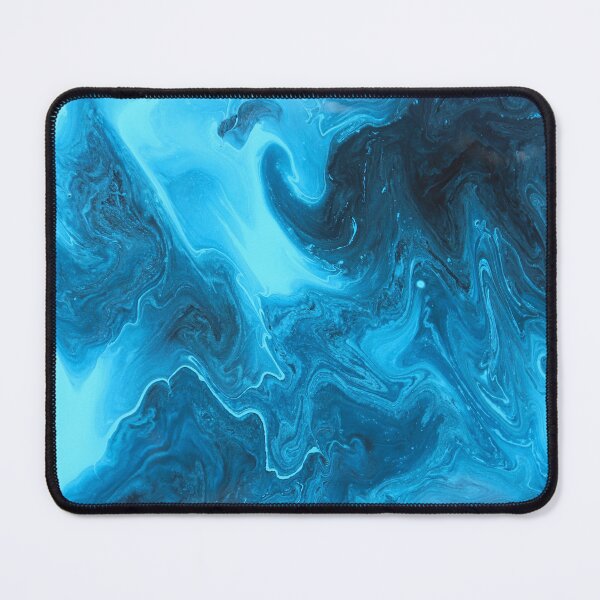 Item preview, Icy Blue and Black Painting designed and sold by Reynareyna.