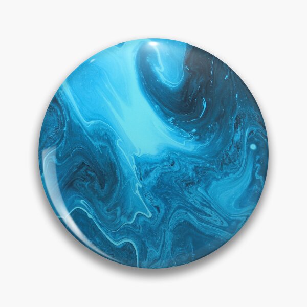 Item preview, Icy Blue and Black Painting designed and sold by Reynareyna.