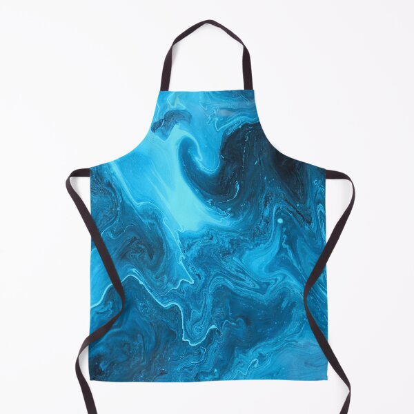 Item preview, Icy Blue and Black Painting designed and sold by Reynareyna.
