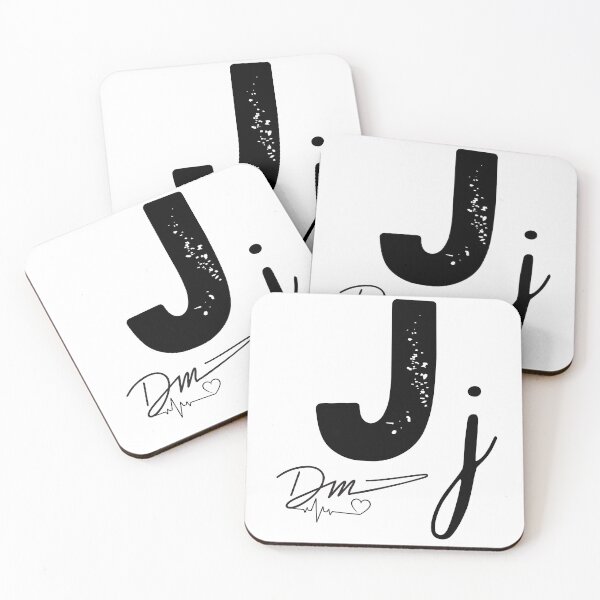 Item preview, Alphabet ABC I Love You, Letter J Monogram designed and sold by STEPHEN-KEMP.