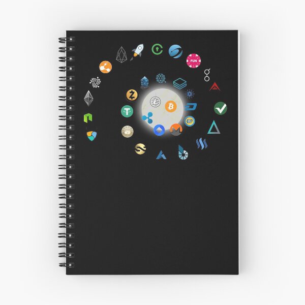 Item preview, Eat Sleep When Crypto Repeat Cryptocurrency Blockchain designed and sold by ElkeD.