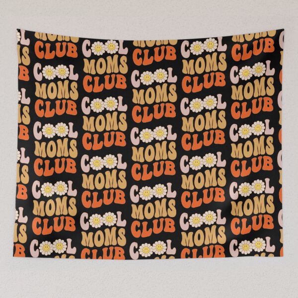 Item preview, Cool Moms Official Club Member Funny Cute Retro designed and sold by Comfort Dept®.