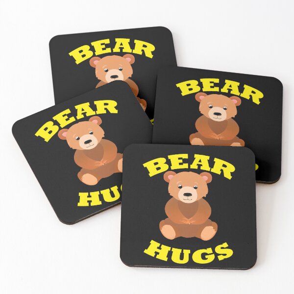 Item preview, Bear Hugs - Yellow designed and sold by LthrDaddyBear.