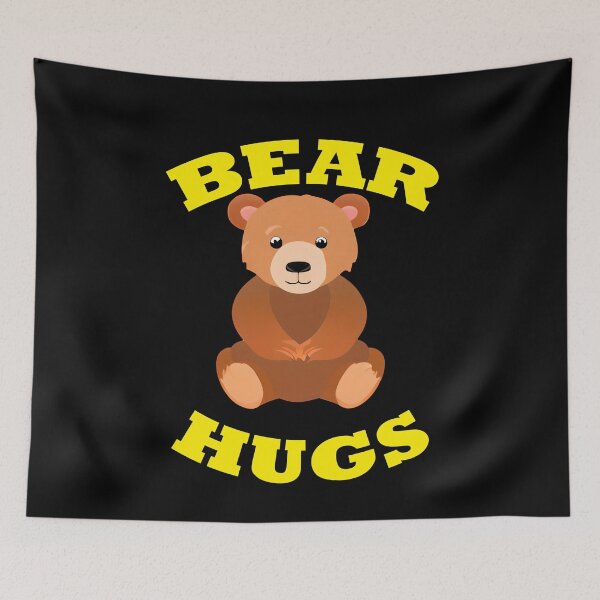 Item preview, Bear Hugs - Yellow designed and sold by LthrDaddyBear.