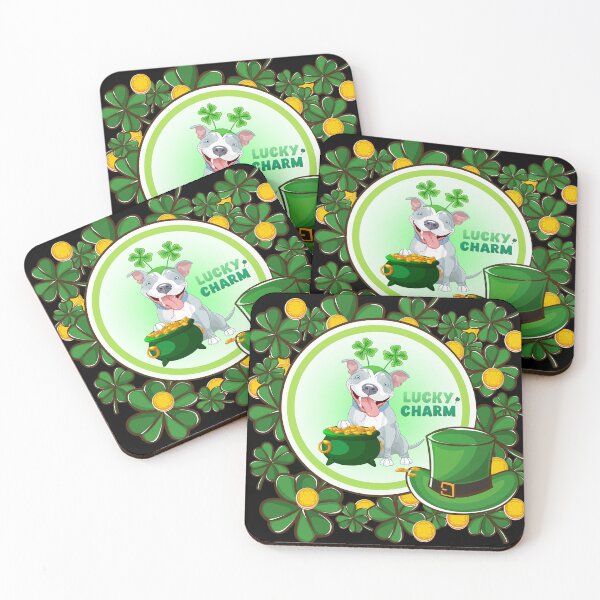 Item preview, Lucky charm St. Paddy's day dog designed and sold by courtney petersen.