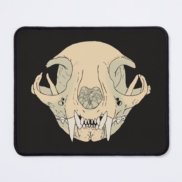Item preview, Cat Skull Natural designed and sold by Ashley Gagnon.