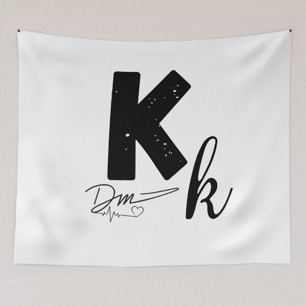 Item preview, Alphabet ABC I Love You, Letter K Monogram designed and sold by STEPHEN-KEMP.