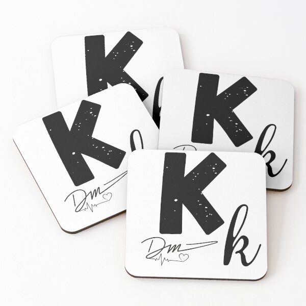 Item preview, Alphabet ABC I Love You, Letter K Monogram designed and sold by STEPHEN-KEMP.