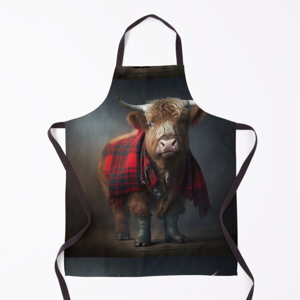 Item preview, Scottish Highlands Cow - Animal Art designed and sold by Chrisjeffries24.