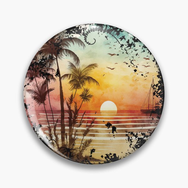 Item preview, Beach Sunset designed and sold by Enjoy  ⭐⭐⭐⭐⭐.