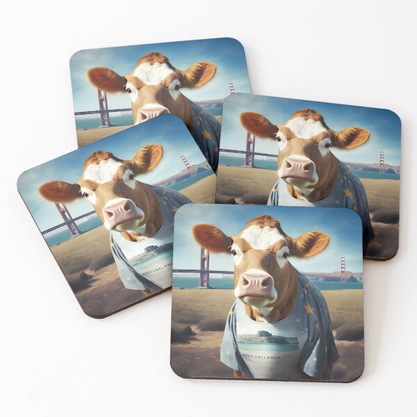 Item preview, San Francisco Cow - Animal Art designed and sold by Chrisjeffries24.