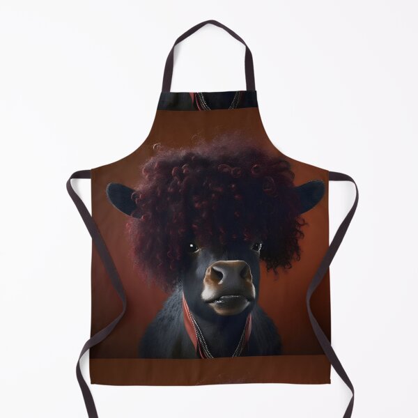 Item preview, Funky 1970s Surrealist cow - Animal Art designed and sold by Chrisjeffries24.