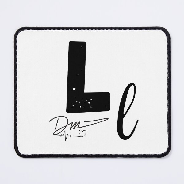Item preview, Alphabet ABC I Love You, Letter L Monogram designed and sold by STEPHEN-KEMP.