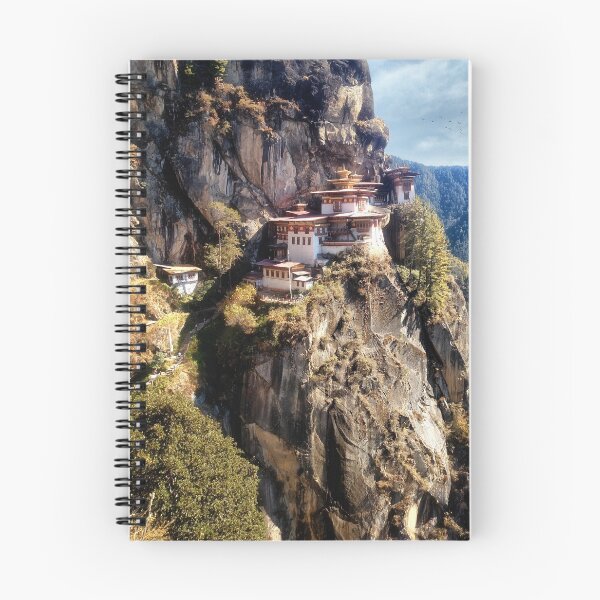 Item preview, Taktshang Goemba - Tiger's Nest Monastery designed and sold by Kathy Weaver.