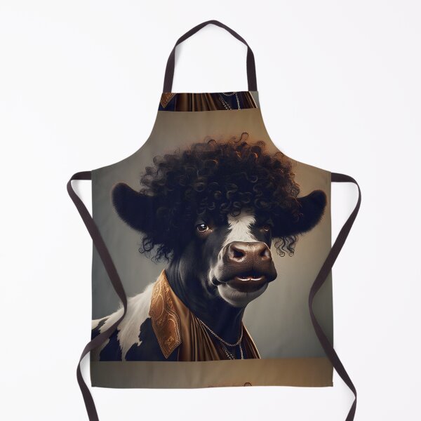 Item preview, Funky 1970s Surrealist cow - Animal Art designed and sold by Chrisjeffries24.