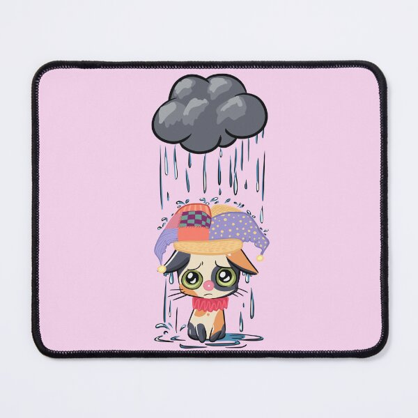 Item preview, I just don't have good days - Sad Clown Cat - No Text designed and sold by gaslight-n.
