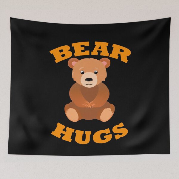 Item preview, Bear Hugs - Orange designed and sold by LthrDaddyBear.