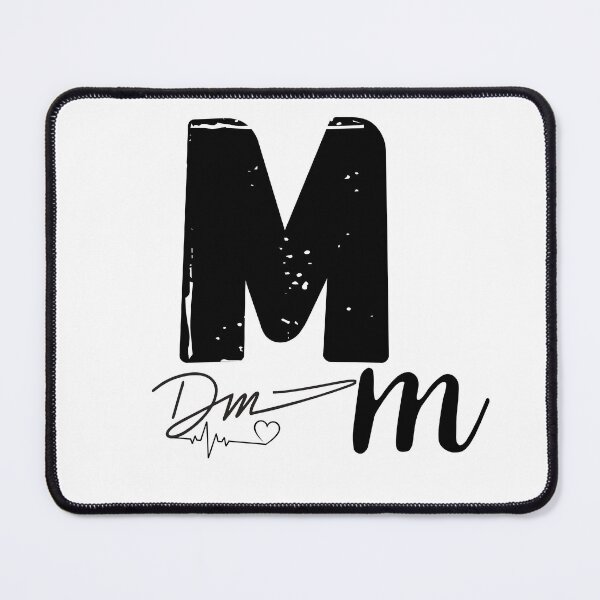 Item preview, Alphabet ABC I Love You, Letter M Monogram designed and sold by STEPHEN-KEMP.