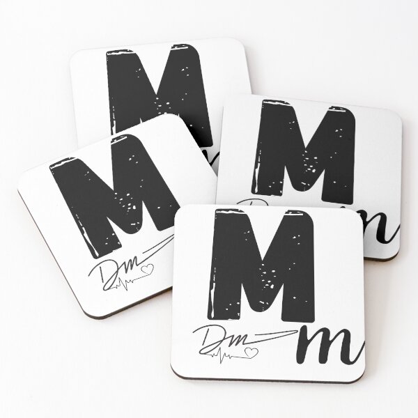Item preview, Alphabet ABC I Love You, Letter M Monogram designed and sold by STEPHEN-KEMP.